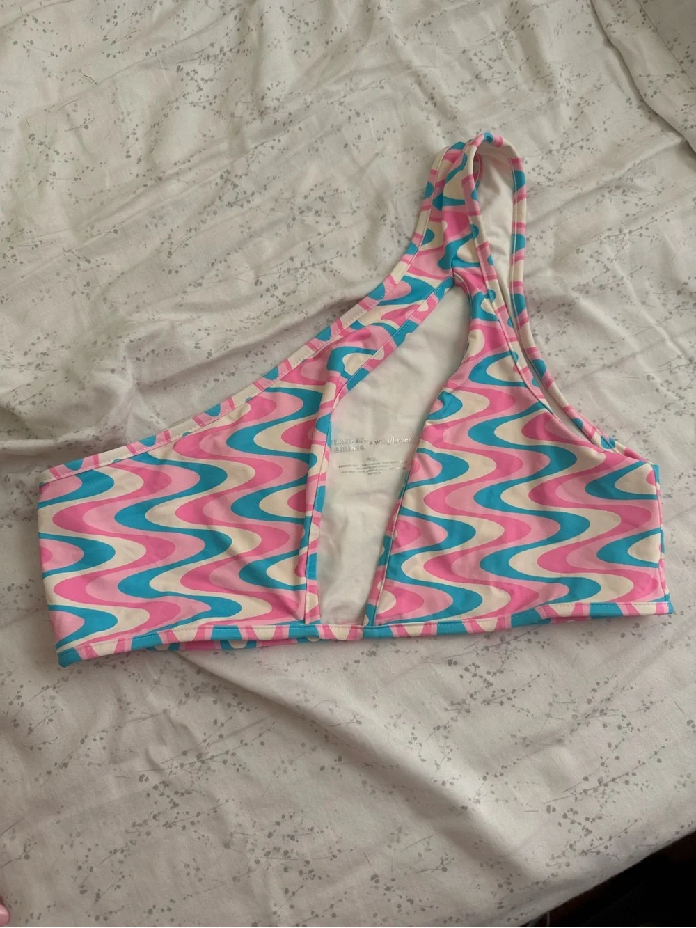 Frankie’s Bikini One-Shoulder Swimsuit top